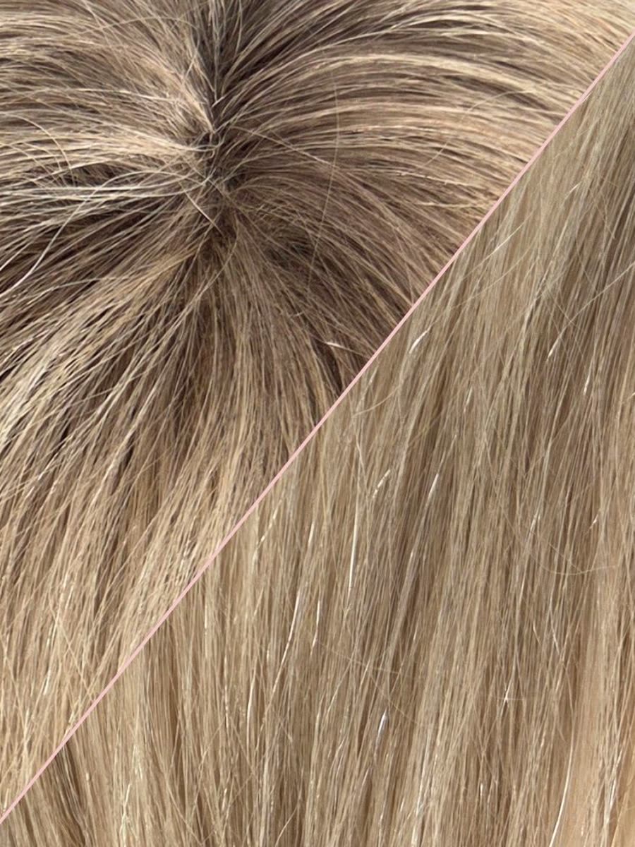 Lightest Blonde · cool root shade